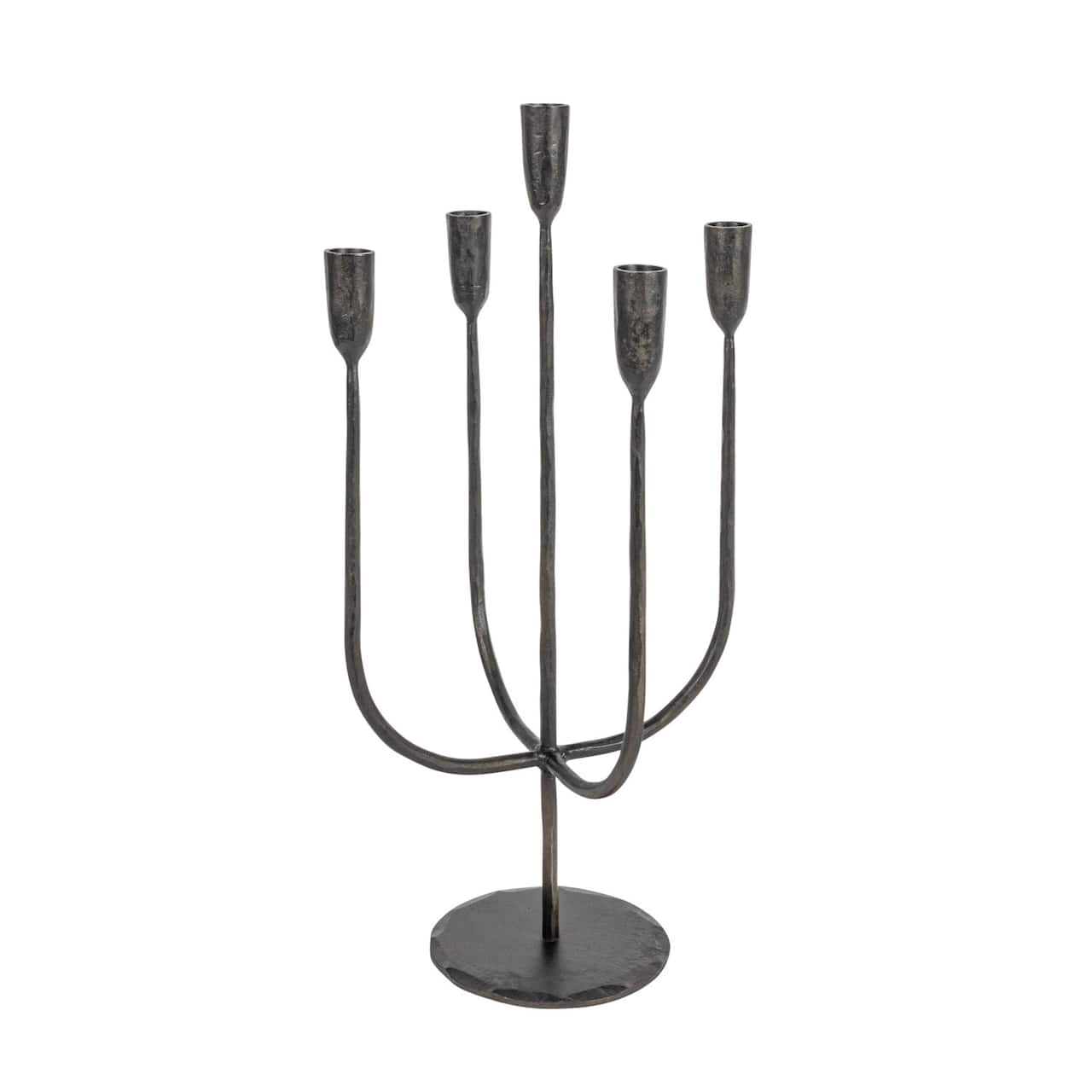 Hello Honey® 19.5" Black Metal Candelabra
